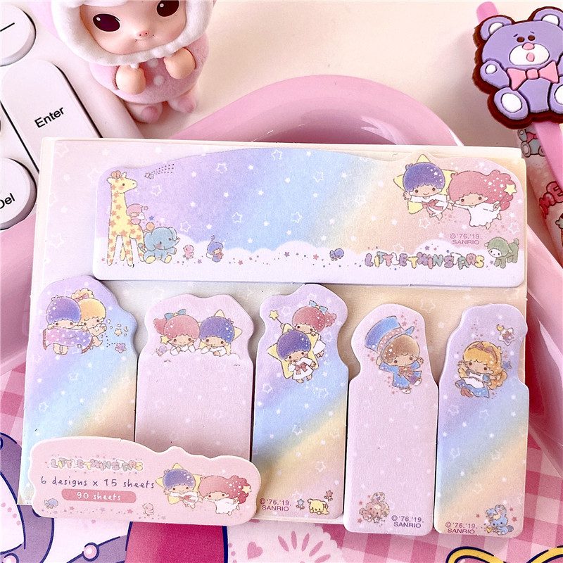 90 Sheets Cute Anime Dog Cat Index Memo Pad Sticky..